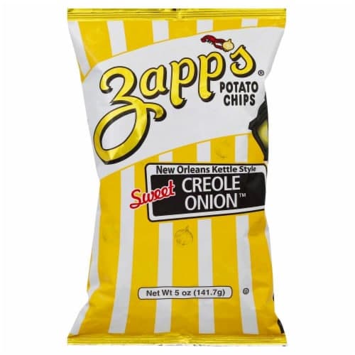 Zapps Potato Chips, New Orleans Kettle Style, Sweet Creole Onion