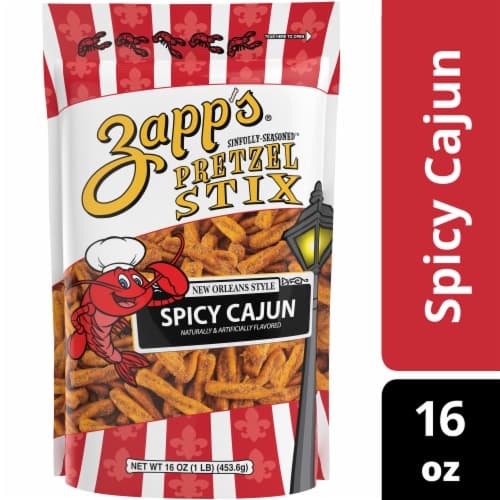 Zapp'S Spicy Cajun New Orleans Style Pretzel Stix