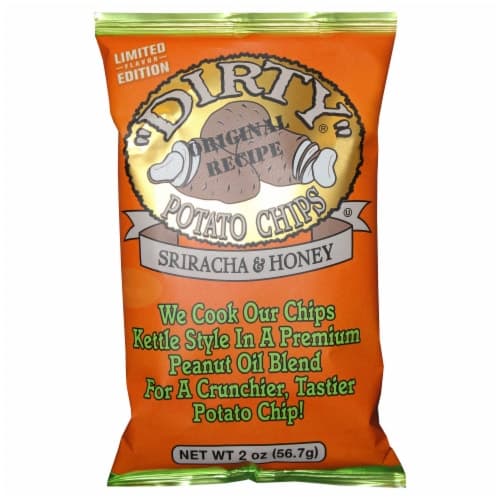 Dirty Sriracha And Honey Potato Chips, - 25 Per Case
