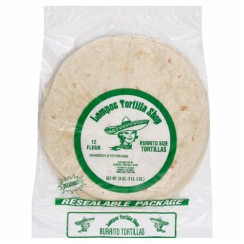 Lompoc Tortilla Shop Flour Burritos