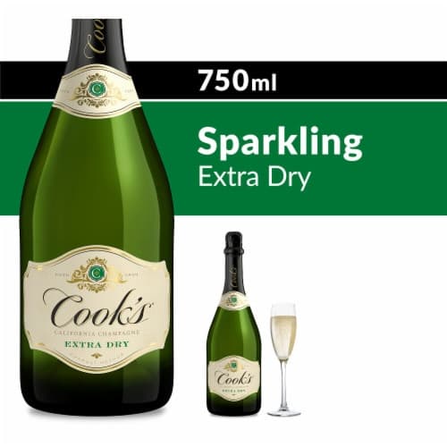 Cook'S Extra Dry California Champagne