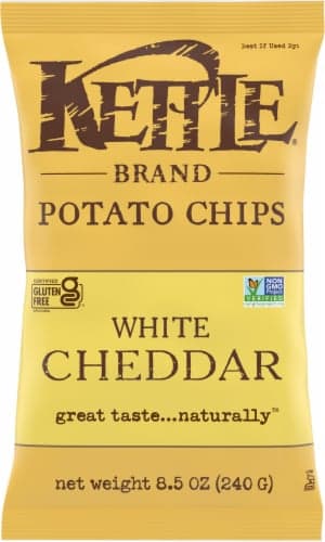 Kettle Brand Potato Chips New York Cheddar