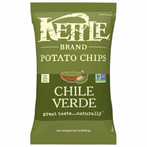 Kettle Brand Potato Chips, Chile Verde