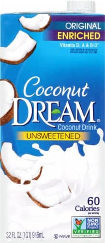 Coconut Dream Coconut Drink Enriched Original Unsweetened