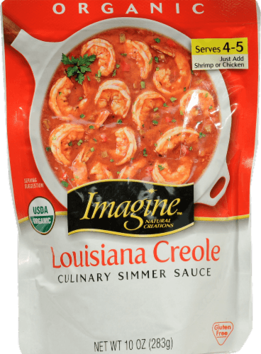 Imagine Natural Creations Organic Simmer Sauce, Culinary, Louisiana Creole