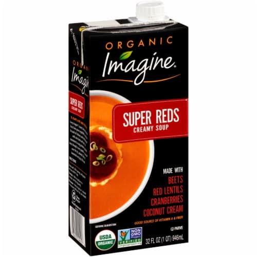 Imagine Organic Super Reds Creamy Soup. Oz. Aseptic
