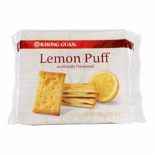 Khong Guan Lemon Puff Biscuits
