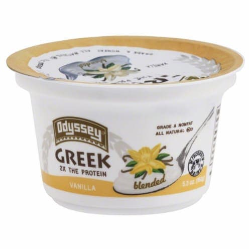 Odyssey Yogurt, Greek, Nonfat, Blended, Vanilla