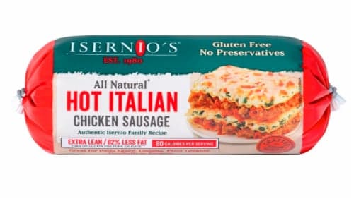 Isernio'S Hot Italian Chicken Sausage Roll