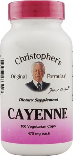 Christopher'S Cayenne Vegetarian Capsules