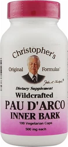 Christopher'S Pau D'Arco Vegetarian Caps
