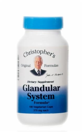 Christopher'S Glandular System Vegetarian Caps
