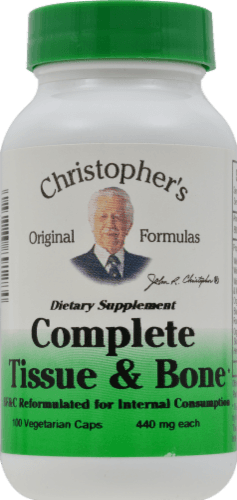 Christopher'S Complete Tissue & Bone Vegetarian Caps