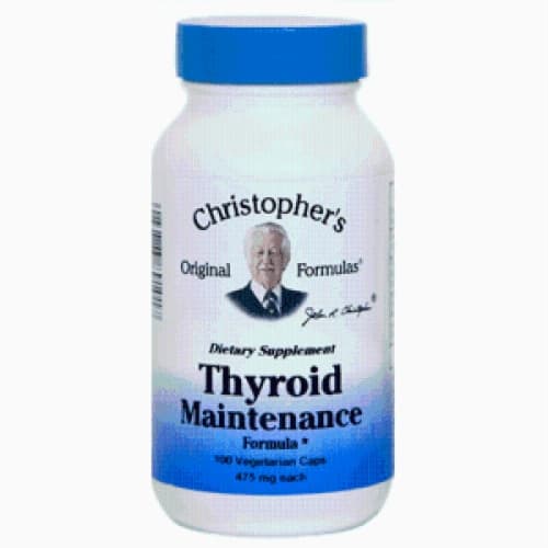 Christopher'S Thyroid Maintenance Formula