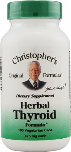 Christopher'S Herbal Thyroid Formula Vegetarian Capsules