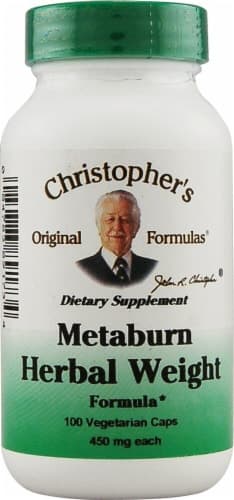 Christopher'S Metaburn Herbal Weight Formula Vegetarian Caps
