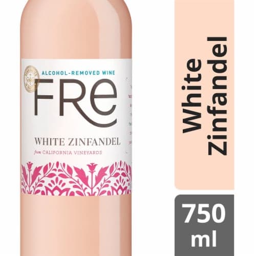 Fre Alcohol-Removed White Zinfandel Pink Low Calorie Non Alcoholic Wine