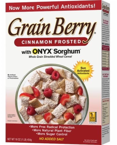 Silver Palate Grain Berry Cereal Cinnamon Frosted Shredded Wheat