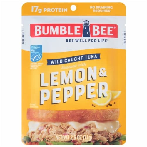 Bumble Bee Tuna Seasoned Lemon & Pepper