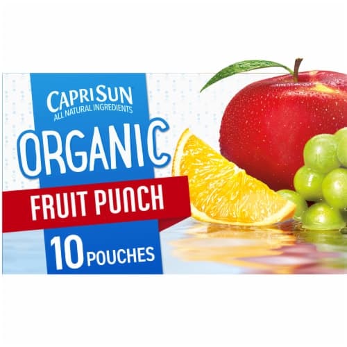Capri Sun Organic Fruit Punch Carton (68794-00001 - C34343561) Oz English