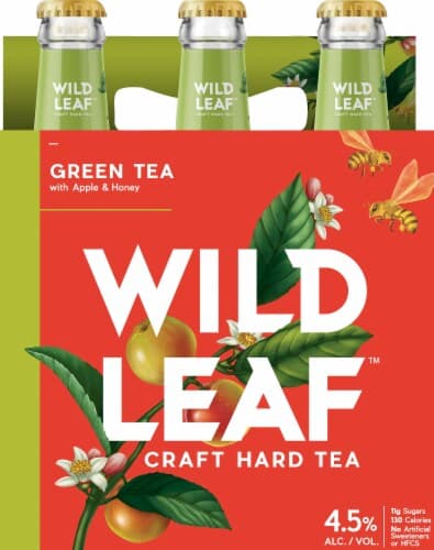 Wild Leaf Craft Hard Tea Hard Tea, Green Tea With Apple & Honey