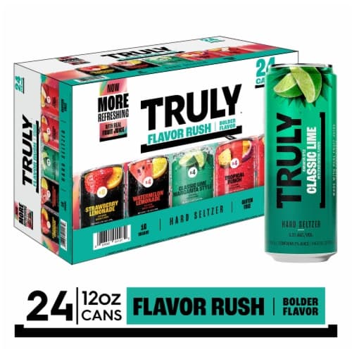 Truly Hard Seltzer Flavor Rush Variety Pack In Cans