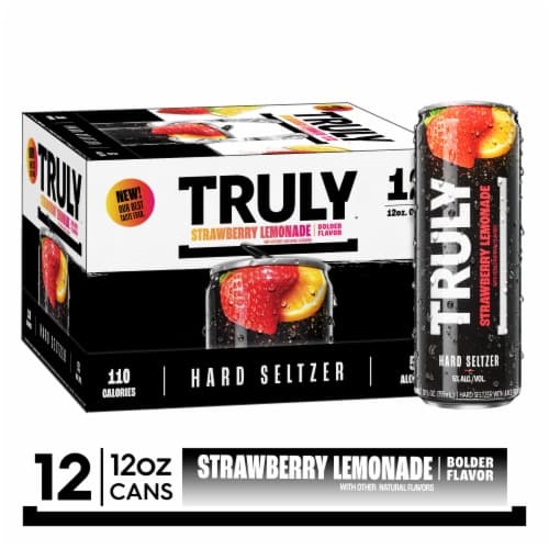 Truly Hard Seltzer Strawberry Lemonade