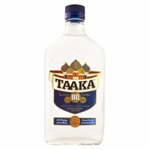 Taaka Vodka Glass Bottle 80 Proof