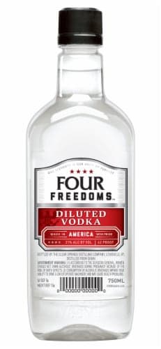 Four Freedoms Diluted Vodka
