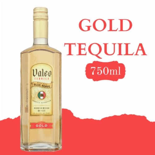 Valeo Gold Tequila, 80 Proof
