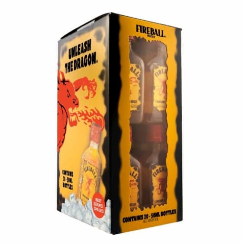Fireball Cinnamon Whisky Window