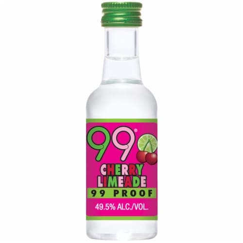 99 Brand Cherry Limeade Liqueur, Bottle, 99 Proof