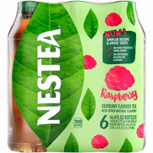 Nestea Raspberry Tea 6-. Oz. Plastic Bottles