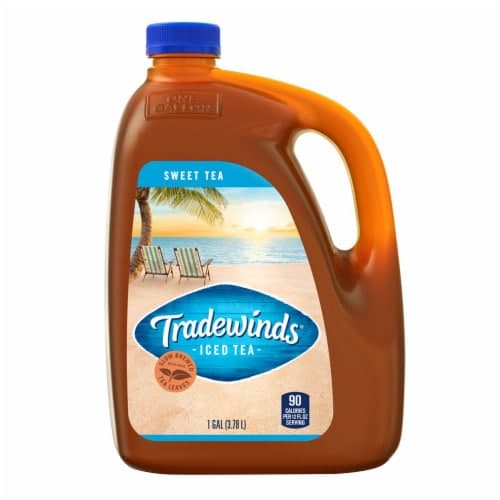 Tradewinds Iced Tea, Slow Brewed, Sweet Tea