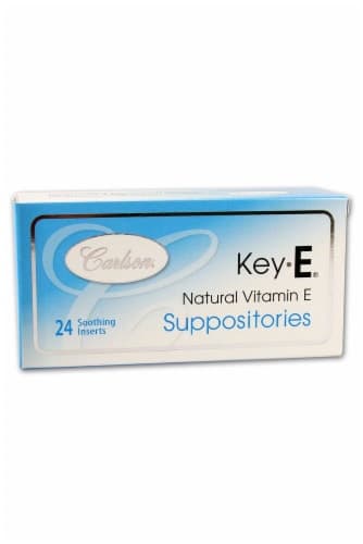 Carlson  Key-E Natural Vitamin E Suppositories
