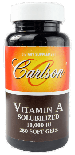 Carlson Vitamin A Solubilized Soft Gels
