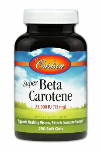Carlson Super Beta Carotene 25000 Iu Dietary Supplement