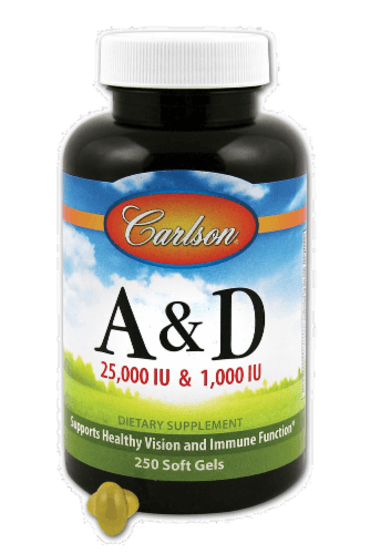 Carlson Vitamins A & D Soft Gels
