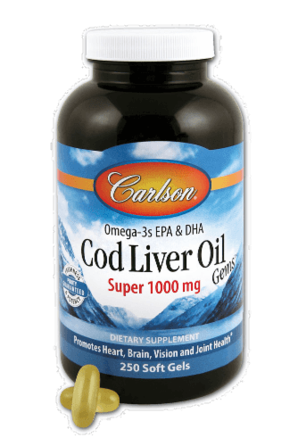 Carlson Cod Liver Oil Softgels