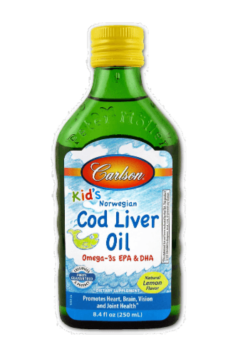 Carlson For Kids Lemon Cod Liver Oil