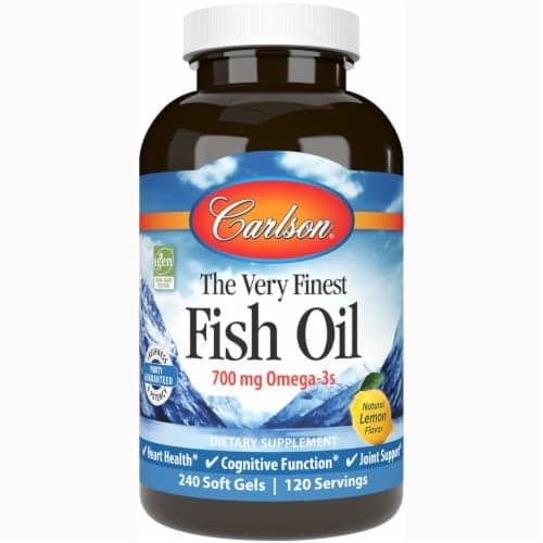 Carlson The Very Finest Fish Oil - Lemon 240 Sgels