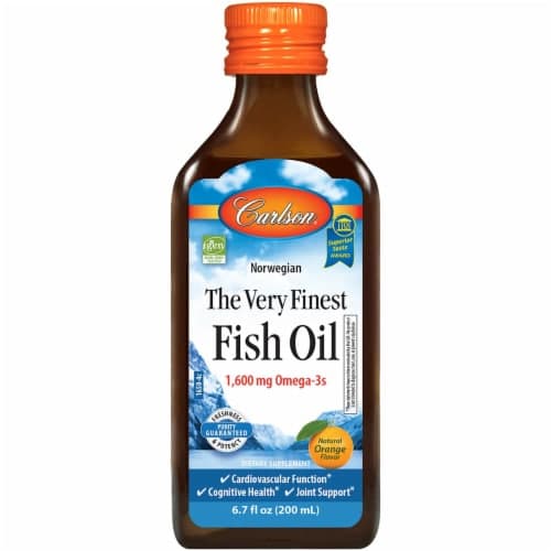 Carlson The Very Finest Fish Oil - Orange 1, Oz Liq