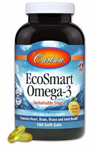 Carlson  Ecosmart Omega-3   Lemon