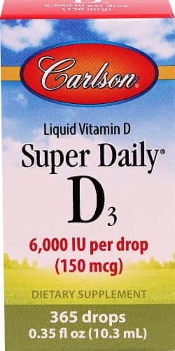 Carlson  Super Daily D3 Liquid Vitamin