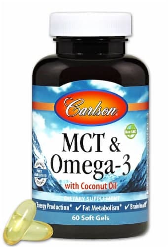 Carlson Mct & Omega-3 With Coconut Oil