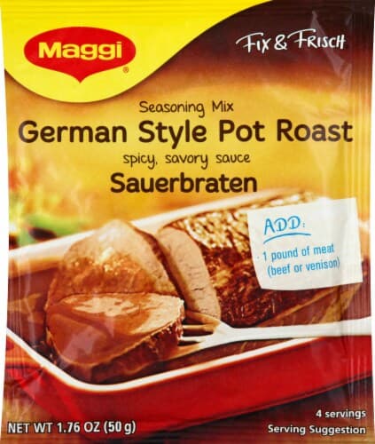Maggi German Style Pot Roast Sauerbraten Seasoning Mix