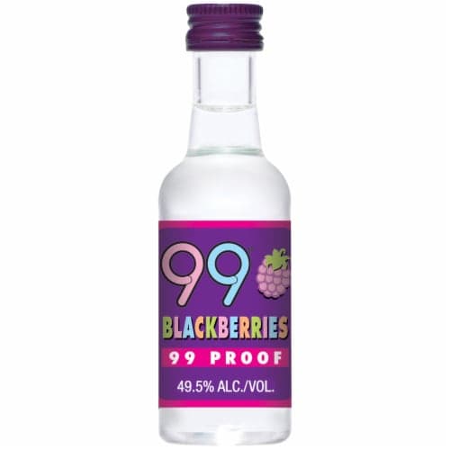 99 Brand Blackberry Liqueur, Bottle, 99 Proof
