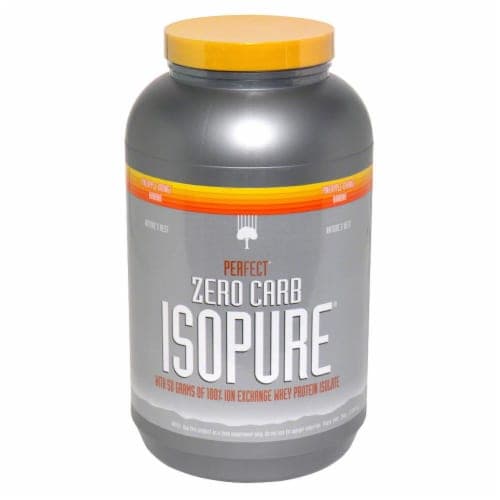 Isopure Perfect Zero Carb Pineapple Orange Banana Protein Powder