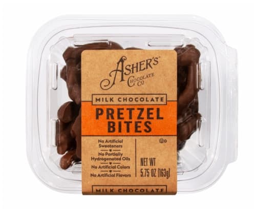 Asher'S Chocolate Milke Chocolate Pretzel Bites