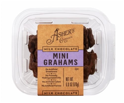 Asher'S Milk Chocolate Mini Grahams
